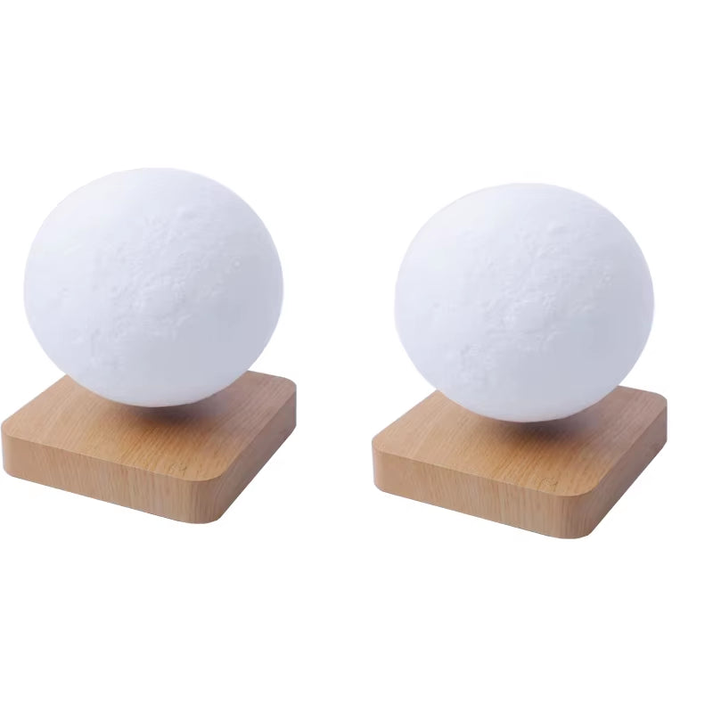 Night Light Levitating Moon Lamp Touch Magnetic Levitation Table Floating Lamp for Bedroom Decor New Year Gift Exotic Lamp