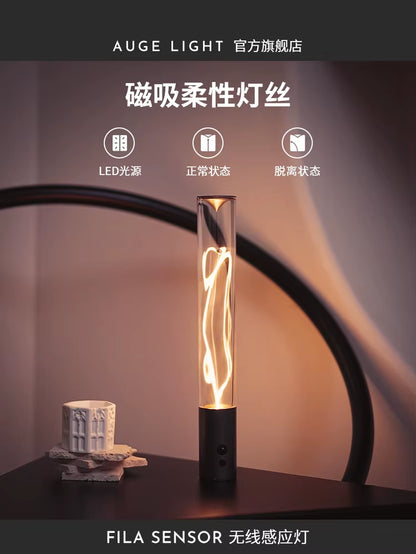 Wireless Sensor Light, Wiring-Free Body Sensor, Closet Cabinet Night Light, Ambient Light, People Come to Light