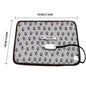 3-Speed Adjustable Heating Pad for Dog Cat Power-Off Protection Pet Electric Heated Warm Mat Bed Waterproof Bite-Resistant Wire