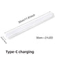 Wireless Rechargeable LED Night Lights Motion Sensor Lights Closet Kitchen Night Lights Bedroom Sensor Light Cabinet Stair Light