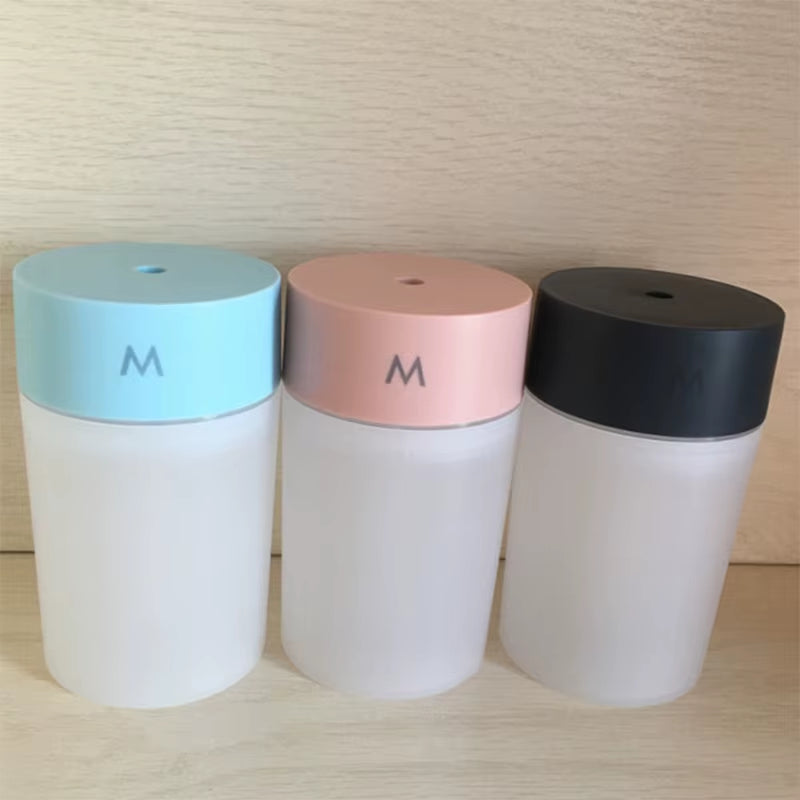 260Ml Aroma Diffuser USB Smart Ultrasonic Air Humidifier Desktop Mute Essential Oil Diffuser Atomizer with LED Lamp for Home Car