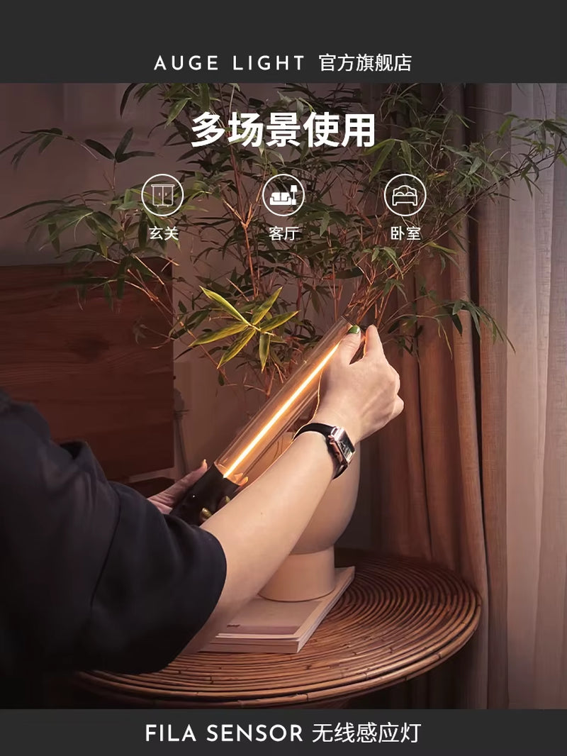 Wireless Sensor Light, Wiring-Free Body Sensor, Closet Cabinet Night Light, Ambient Light, People Come to Light
